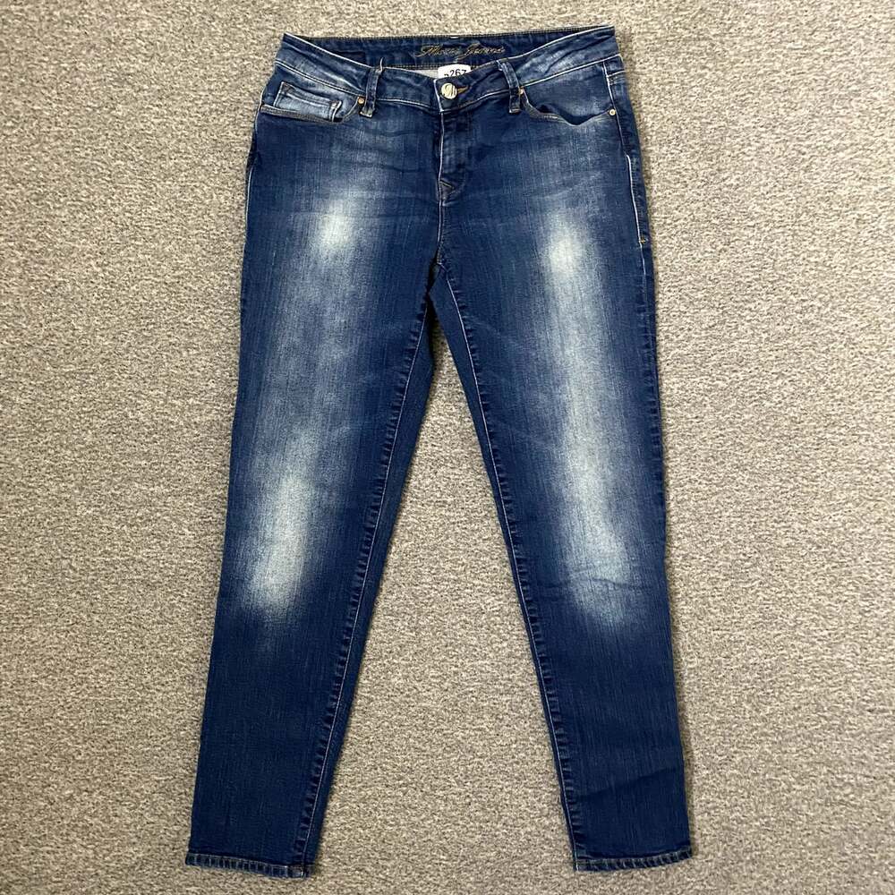 Mavi Women's Size 28/29 Blue Stretch Denim Skinny Jeans